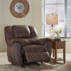 10301-25-open_orig.jpg Ashley 1030125 - Walnut Rocker Recliner