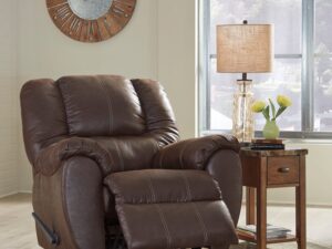 10301-25-open_orig.jpg Ashley 1030125 - Walnut Rocker Recliner