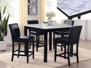 1715SET-PU LENNON 5-PK CNTR HT TBL SET