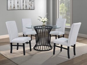 2202-5P/DV TRACY DINING GROUP DOVE