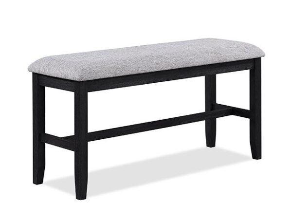 2773LG-BENCH BUFORD CNTR HT BENCH LIGHT GREY