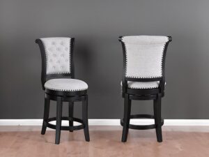 2992DV-24.jpg 2992DV-24 GRANVILLE SWIVEL PUB STOOL DOVE K/D