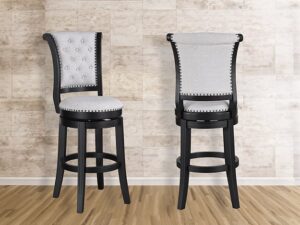 2992DV-29.jpg 2992DV-29 GRANVILLE SWIVEL BAR STOOL DOVE K/D
