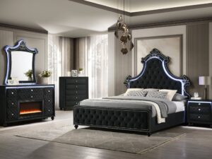 3703-b-majesty2-blk-bedroom-set-sideview-cnp_orig-1.jpg Majesty2 Black 4PC or 5PC Set - Queen, King