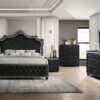 3705-kingdom-blk-bedroom-set-frontview-cnp-orig_orig.jpg Kingdom Black 4PC OR 5PC Set - Queen, King