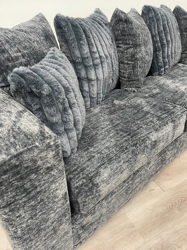 410-charcoal-close-up_orig.jpg 410 - Sofa and Loveseat Set (Charcoal)