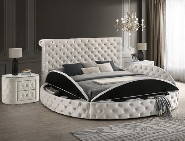 5202IV BRIGITTE BED FRAME IVORY