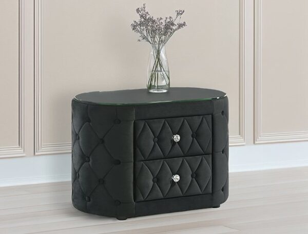 5212BK-2.jpg 5212BK-2 VOLTARE NIGHT STAND BLACK