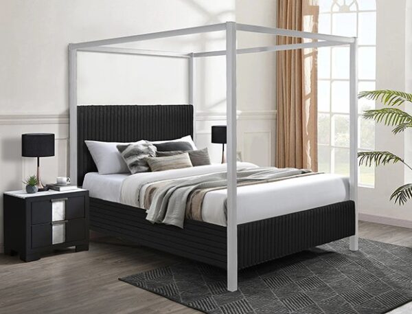 5262BK.jpg 5262BK CORA CANOPY BED BLACK