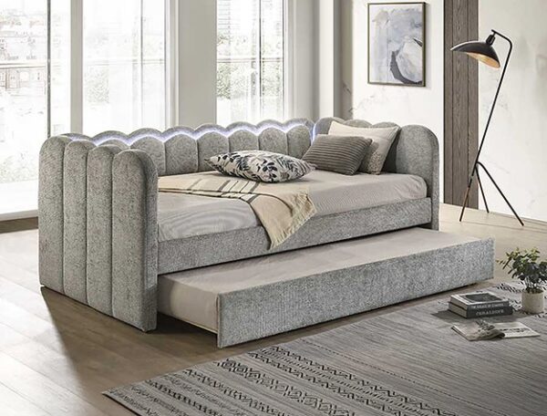 5328LG.jpg 5328LG-SET MELODY DAYBED - LIGHT GREY