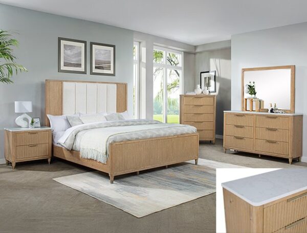 B1450.jpg SETB1450 KARA BEDROOM GROUP -CERUSED NATURAL