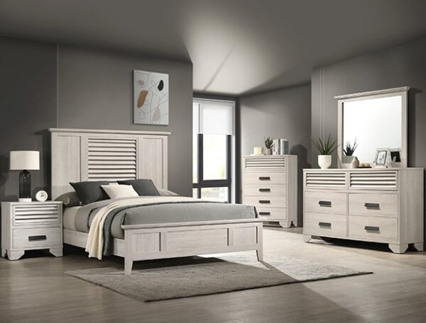 B4740.jpg SETB4740 SARTER BEDROOM GROUP - WHITE