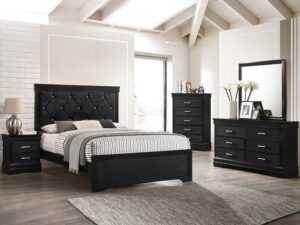 B6918.jpg SETB6918 AMALIA BLACK BEDROOM GROUP