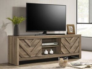 B9332-9.jpg B9332-9 VALOR TV STAND-LIGHT BROWN