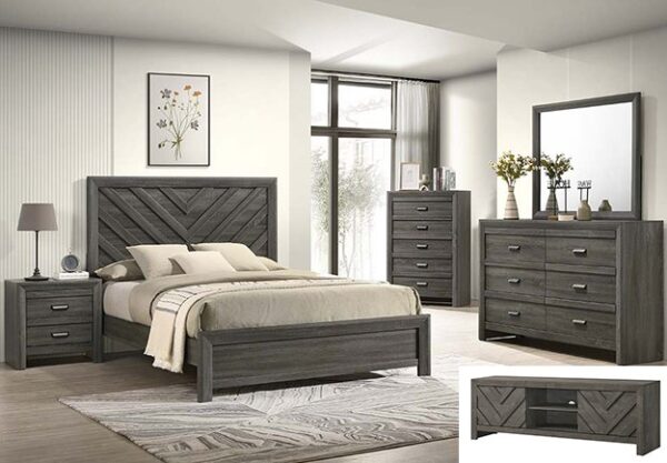 B9335.jpg SETB9335 VALOR BEDROOM GROUP GREY