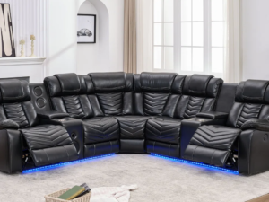 ace26-black_orig.png ACE26 Black Reclining Sectional