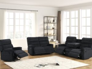 albert-aaa-9137_orig.jpg Albert Black - 3PC Reclining Set