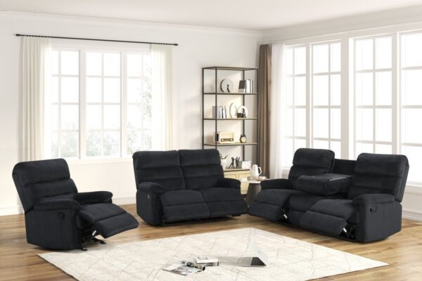 albert-aaa-9137_orig.jpg Albert Black - 3PC Reclining Set