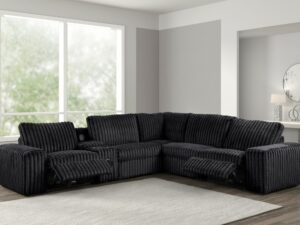 ameliaonyx-2_orig.jpg Amelia Onyx Power Reclining Sectional (w/ Bluetooth Speakers)