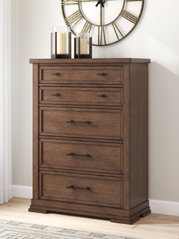 b849-46-set_orig.jpg Ashley B849 - 5PC Queen, King Bedroom Set