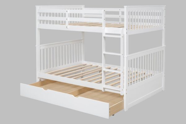 bb31-3_orig-1.jpg BB31 Full/Full Bunk Bed w/Twin Trundle White