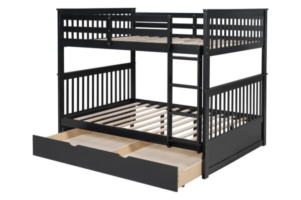 bb32-2_orig-1.jpg BB32 Full/Full Bunk Bed w/Twin Trundle Black