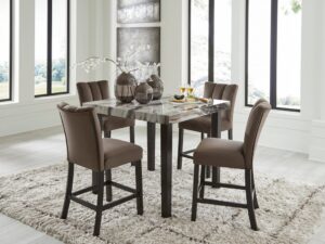 d581-13-124-4_orig.jpg Ashley D581-13 Pub Table & 4 Chairs Set