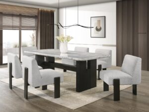 diva_orig.jpg Diva- (GENUINE MARBLE) Table & 6-Chairs