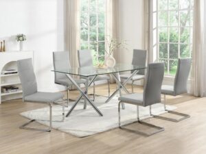 freya_orig.jpg D201 Gray - Glass Table + 6 Chairs