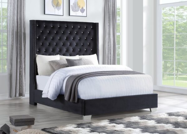 hh328-1_orig.jpg HH328 6ft Diamond Bed- Queen, King