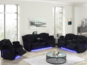 hulk10-2_orig.jpg Hulk10 Black - 3PC Reclining Set