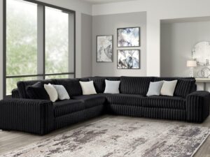 marshmallowblack-1_orig.jpg MARSHMALLOW Black OVERSIZED Sectional