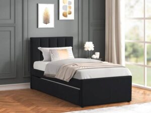maya-black-1-1.jpg MAYA - Black Twin, Full Platform Bed w/ Trundle