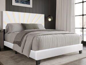 nico-white-background.jpg Nico White Platform - Queen, King Bed