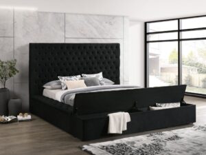 paris-black_orig.jpeg Paris Black Platform Bed Queen, King