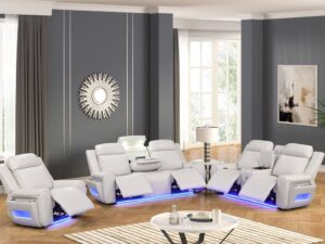 Rolls Royce Sand Power Reclining Set
