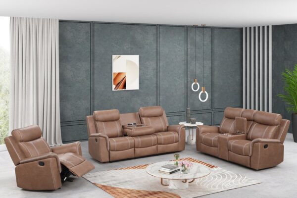 sofia-30-brown_orig.jpg Sofia30 - 3PC Reclining Set