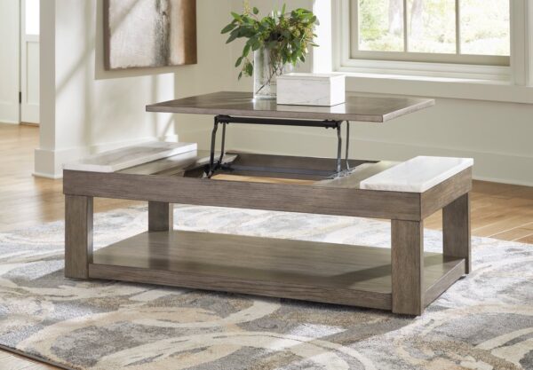 t854-9-open_orig.jpg T854-9 Lift Top Cocktail Table (MARBLE TOP)