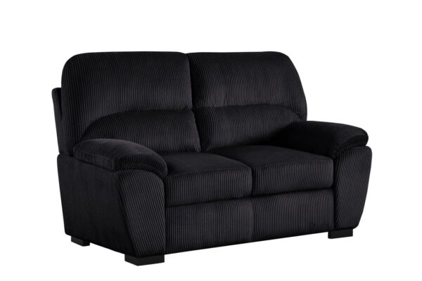 Tiffany10 Black - 2PC or 3PC Living Room Set