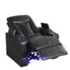 topgun2black-2_orig.jpg TOPGUN2 Black - Power Recliner (Bluetooth Speaker + Led Light)