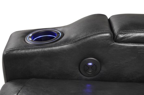 topgun2black-3_orig.jpg TOPGUN2 Black - Power Recliner (Bluetooth Speaker + Led Light)