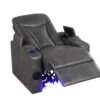 TOPGUN2 Dark Gray - Power Recliner (Bluetooth Speaker + Led Light)