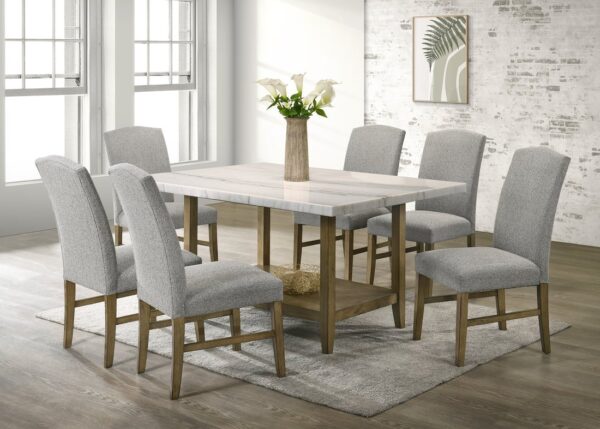 ts-lola-dining-1-6-with-bottom-stretcher-lfe-30-clouds-1062-1_orig.jpg Lola10 - (GENUINE MARBLE) Table & 6-Chairs