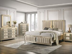 venetian-2_orig.jpg Venetian 4pc or 5pc Platform Bedroom Set - Queen, King