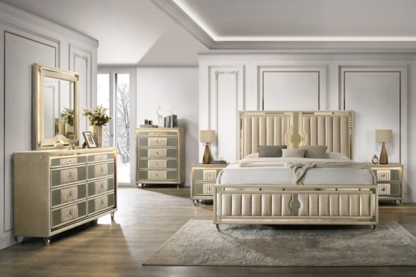 venetian_orig.jpg Venetian 4pc or 5pc Platform Bedroom Set - Queen, King