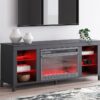 W2721-168 - TV Stand w/ Fireplace 59"L (LED Lights)