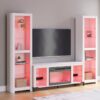 w2722-168-24-2-alt-red_orig.jpg W2722 - TV Stand 59" L w/Fireplace (LED Lights)