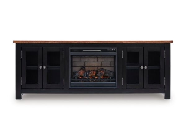 W664-68 - TV Stand w/Fireplace 75" L